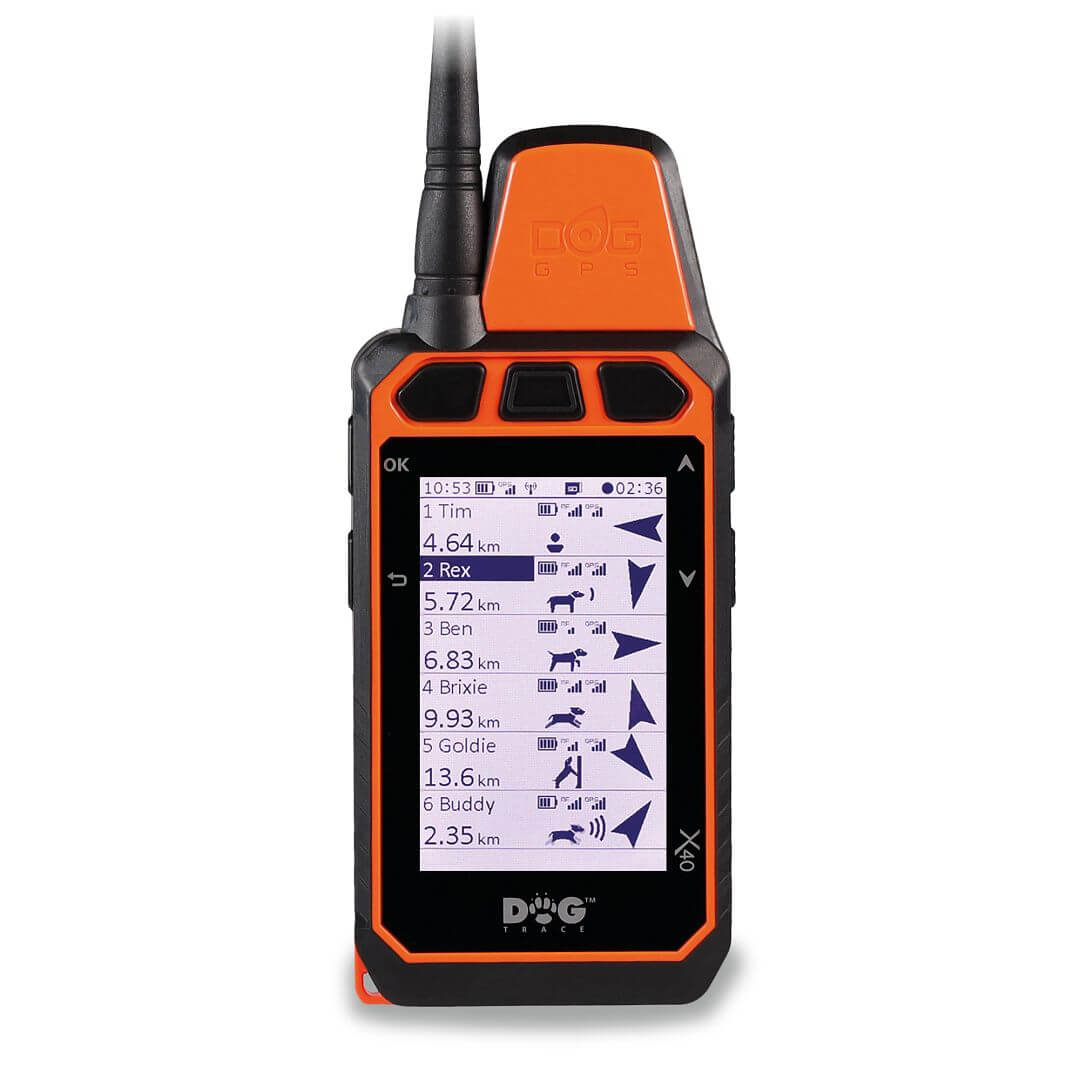 Dog Trace DOG GPS X40 Orange Handheld RRP