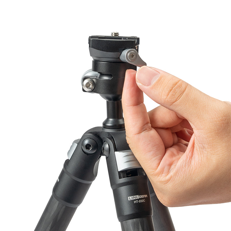 Scree Runner HO-TPC20 Carbon Fibre Tripod - Max H 760mm Min H 110mm Load Weight 5kg Weight 650g