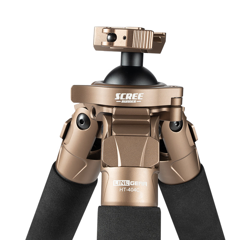 Scree Runner HO-TPC40 Carbon Fibre Tripod - Max H 1660mm Min H 192mm Load Weight 40kg Total Weight 2.5kg