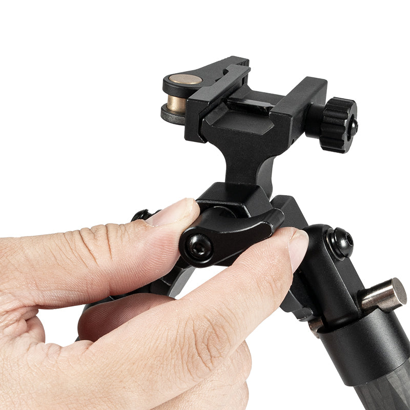 Scree Runner HO-BPC01 Carbon Fibre Bipod - Max H 260mm Min H 190mm Load Weight 10kg Total Weight 320g