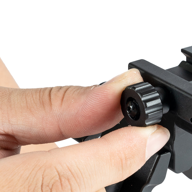 Scree Runner HO-BPC01 Carbon Fibre Bipod - Max H 260mm Min H 190mm Load Weight 10kg Total Weight 320g