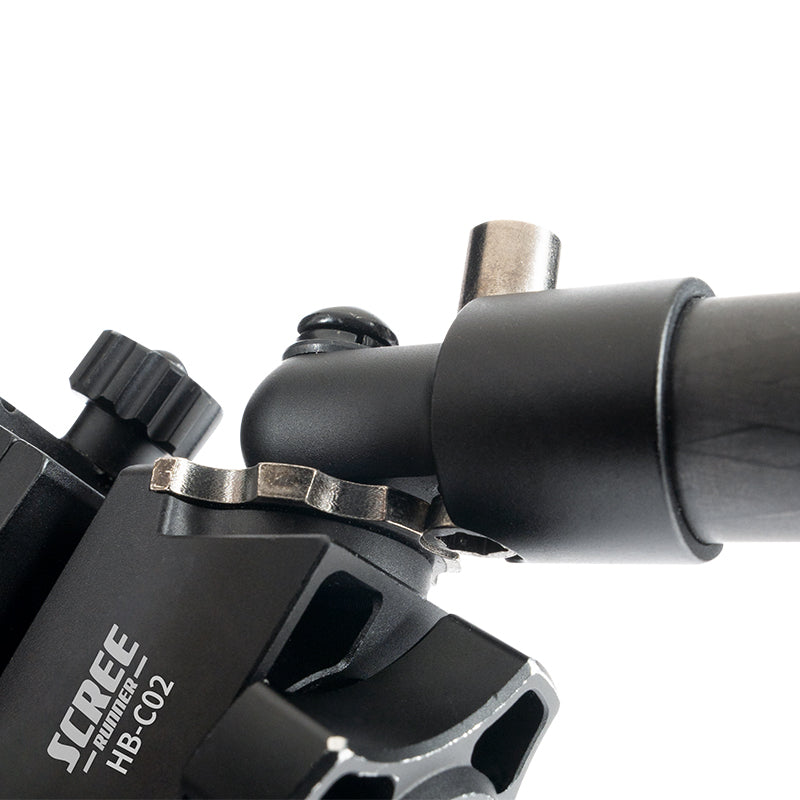 Scree Runner HO-BPC02 Carbon Fibre Bipod - Max H 240mm Min H 190mm Load Weight 15kg Total Weight 370g