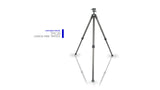 Scree Runner HO-TPC20 Carbon Fibre Tripod - Max H 760mm Min H 110mm Load Weight 5kg Weight 650g