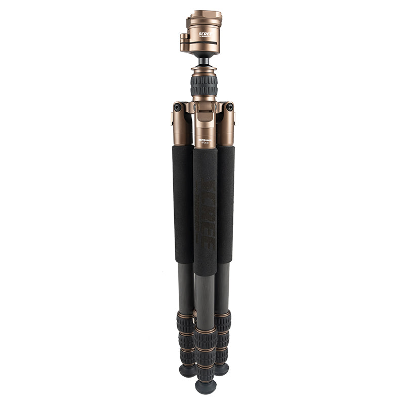 Scree Runner HO-TPC25 Carbon Fibre Tripod - Max H 1550mm Min H 215mm Load Weight 15kg Weight 1.29kg