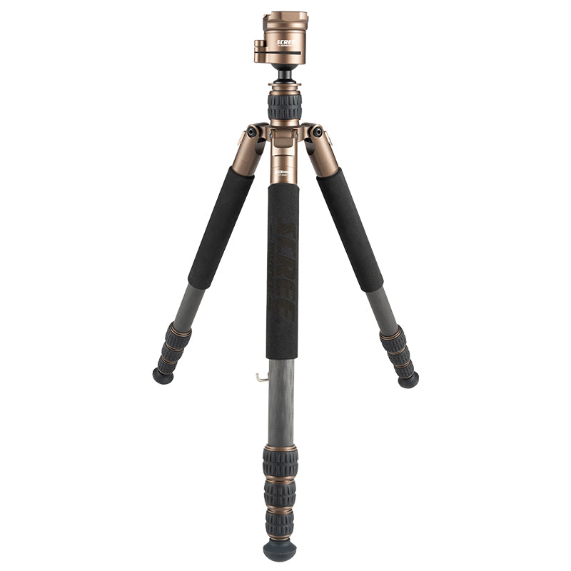Scree Runner HO-TPC25 Carbon Fibre Tripod - Max H 1550mm Min H 215mm Load Weight 15kg Weight 1.29kg