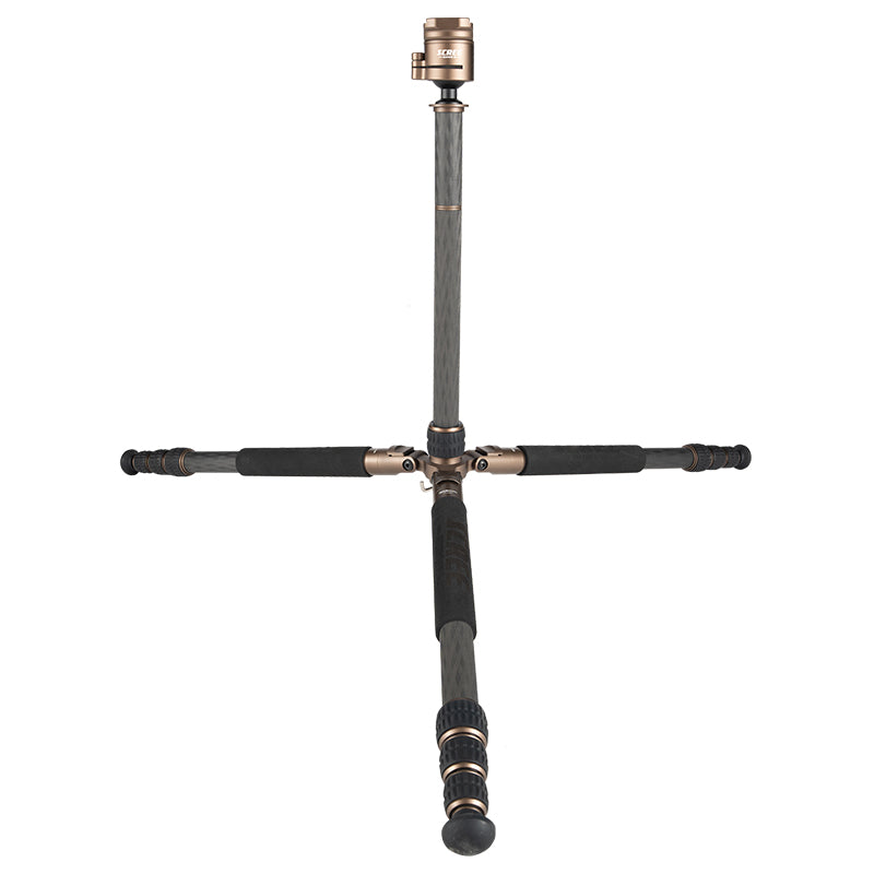 Scree Runner HO-TPC25 Carbon Fibre Tripod - Max H 1550mm Min H 215mm Load Weight 15kg Weight 1.29kg