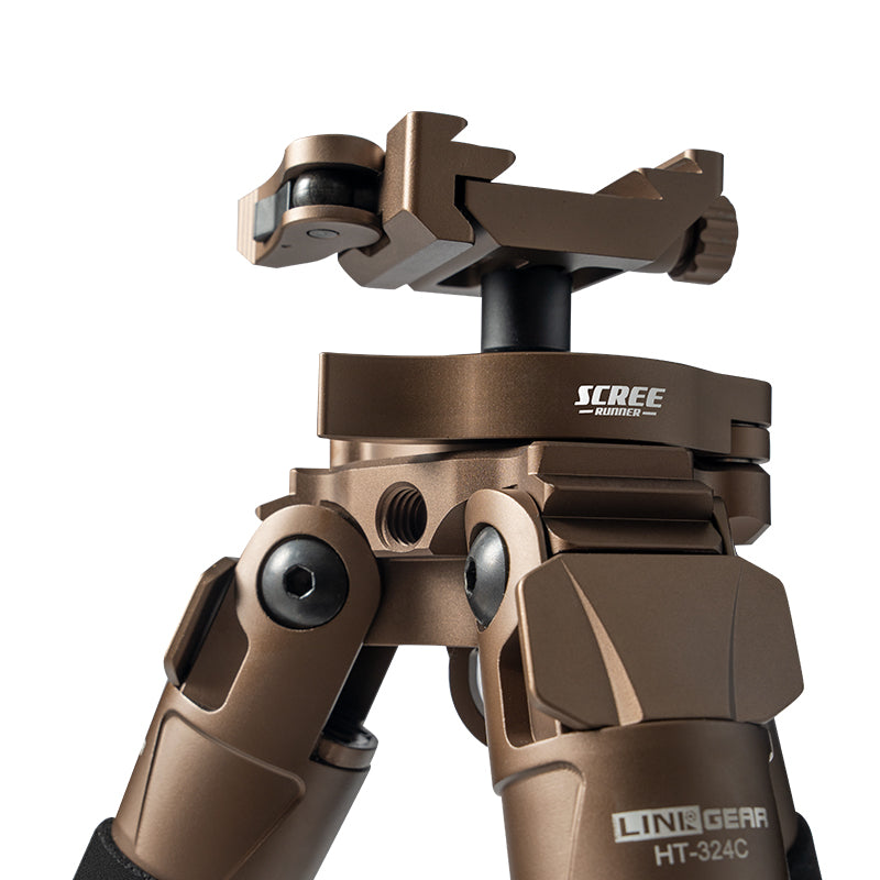 Scree Runner HO-TPC32 Carbon Fibre Tripod - Max H 1630mm Min H 162mm Load Weight 30kg Total Weight 1.66kg