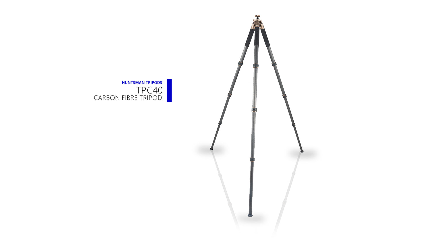 Scree Runner HO-TPC40 Carbon Fibre Tripod - Max H 1660mm Min H 192mm Load Weight 40kg Total Weight 2.5kg