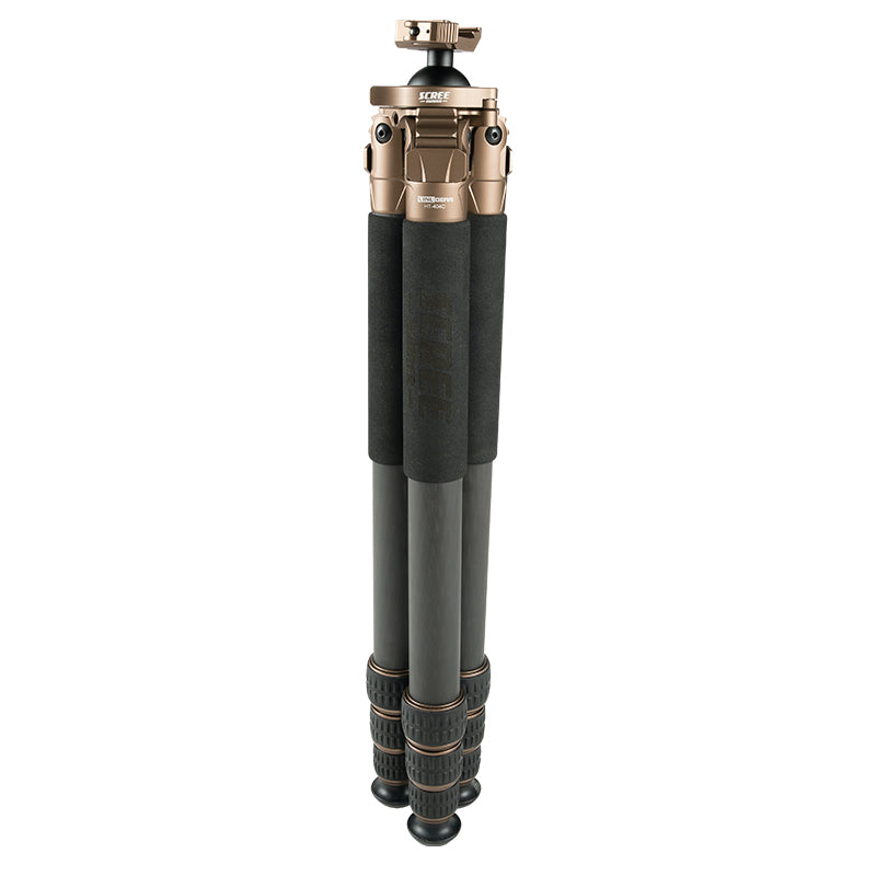 Scree Runner HO-TPC40 Carbon Fibre Tripod - Max H 1660mm Min H 192mm Load Weight 40kg Total Weight 2.5kg